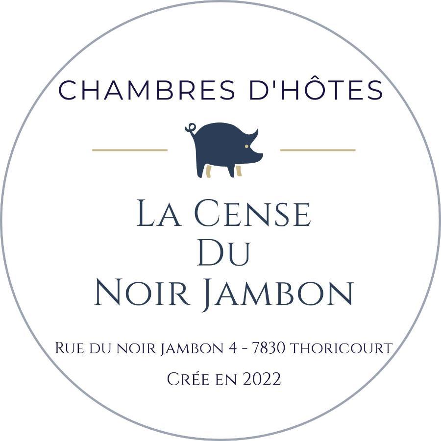 La Cense Du Noir Jambon Bed & Breakfast Silly Bagian luar foto