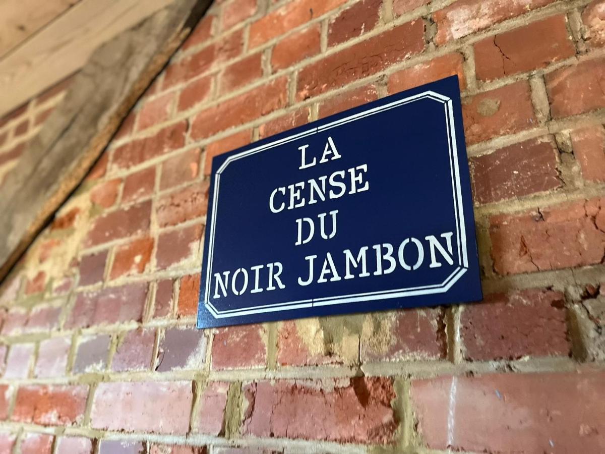 La Cense Du Noir Jambon Bed & Breakfast Silly Bagian luar foto